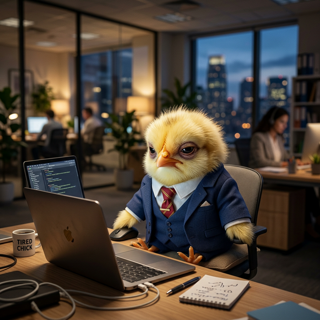 残業月100時間。現代社会の闇に飲まれたDSヒヨコの生存戦略